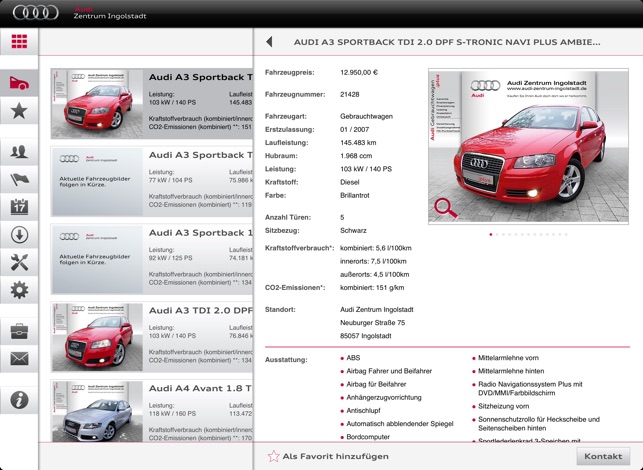 Audi Ingolstadt für iPad(圖4)-速報App