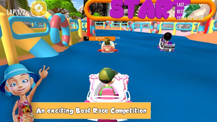 Aqua Racing Boat Valley Pro screenshot-3