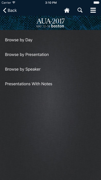AUA Annual Meeting Apps screenshot 3