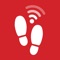 Red Footstep is an app which allows you to register as groups and track loved ones, family members or colleagues to make sure they arrive at their destination safely