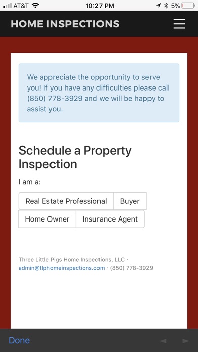 TLP Home Inspections screenshot 2
