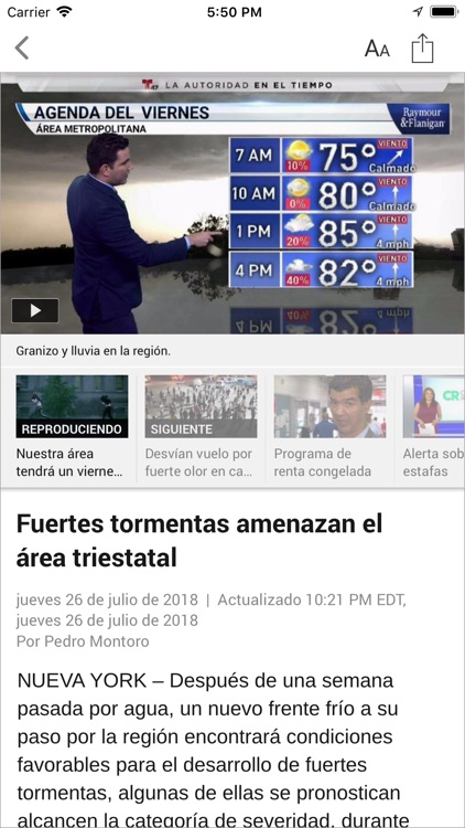 Telemundo 47 screenshot-3