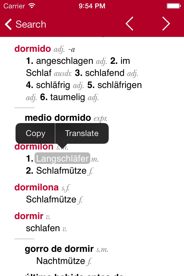 Accio: Spanish-German screenshot 3