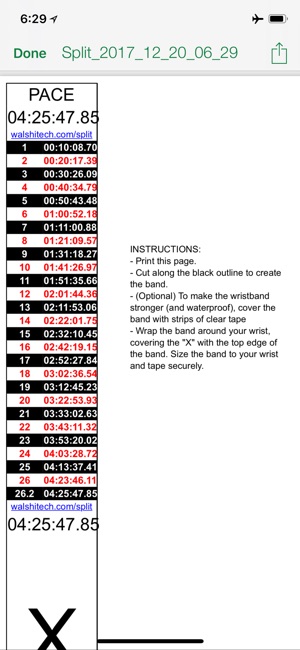 Split - calculate race splits(圖2)-速報App