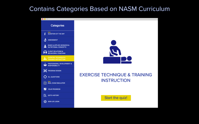 NASM CPT Practice Test 2018(圖1)-速報App