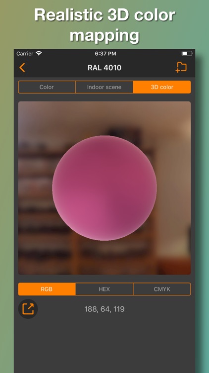 RAL. Color palette screenshot-3