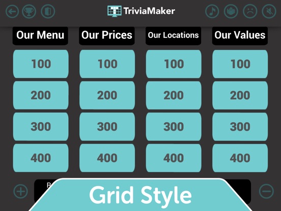 iPad Image of Trivia Maker - Quiz Creator