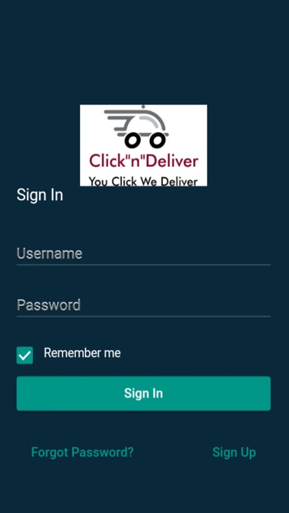 ClickNDeliver Driver App