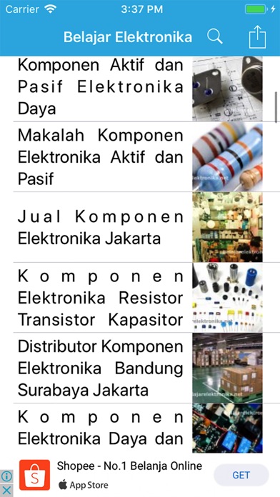 Belajar Elektronika screenshot 3