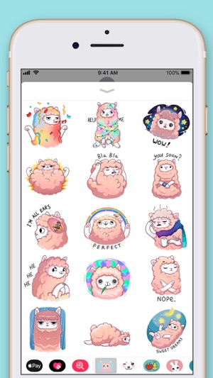 Cute Sheep Kawaii Stickers(圖4)-速報App