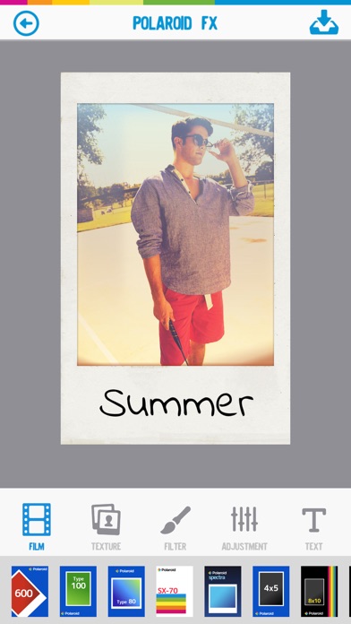 ポラロイド Polaroid Fx screenshot1