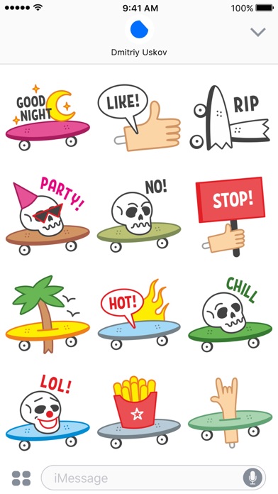 Skateboarding Stickers screenshot 3