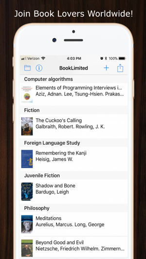 BookLimited: Digital Bookshelf(圖1)-速報App