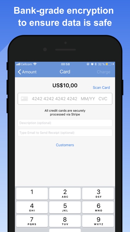 Charge - Stripe Card Payments screenshot-3