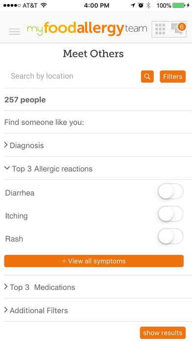 Food Allergy Support screenshot 3