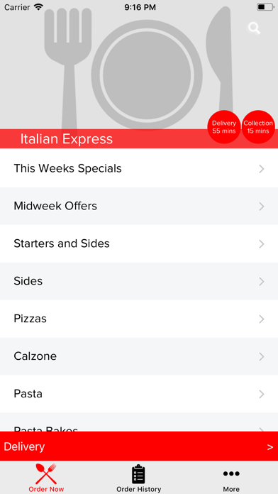 How to cancel & delete Italian Express Warrington from iphone & ipad 2