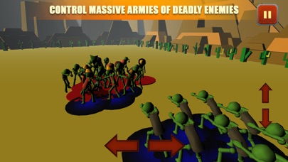 Sticky Man Zombie Fight Arena screenshot 2