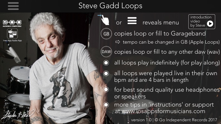 Steve Gadd Drum Loops screenshot-0