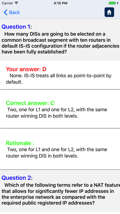 How to cancel & delete CCIE Practice Test from iphone & ipad 4