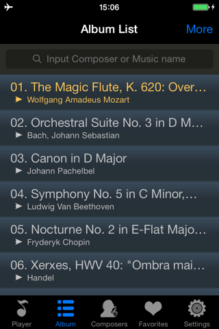 classical music master player screenshot 3