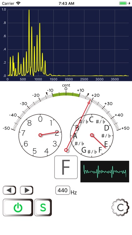 Tonegraph - Instrument Tuner screenshot-4