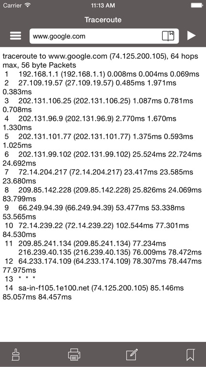 iNet - Ping, Port, Traceroute