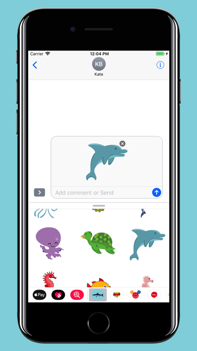 Animals & Fish stickers emoji screenshot 4
