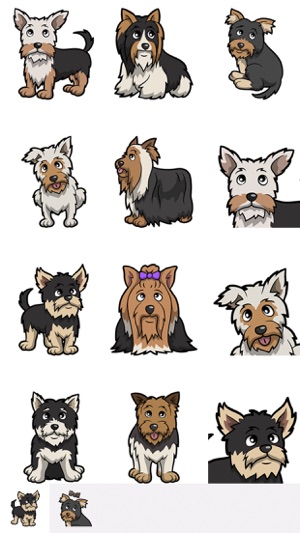 YorkieMoji - Yorkie Emoji & Sticker