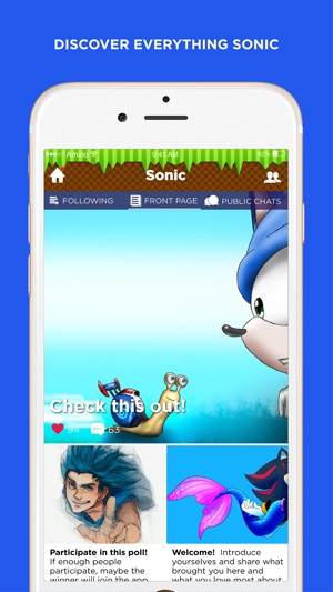 Amino for: Sonic The Hedgehog