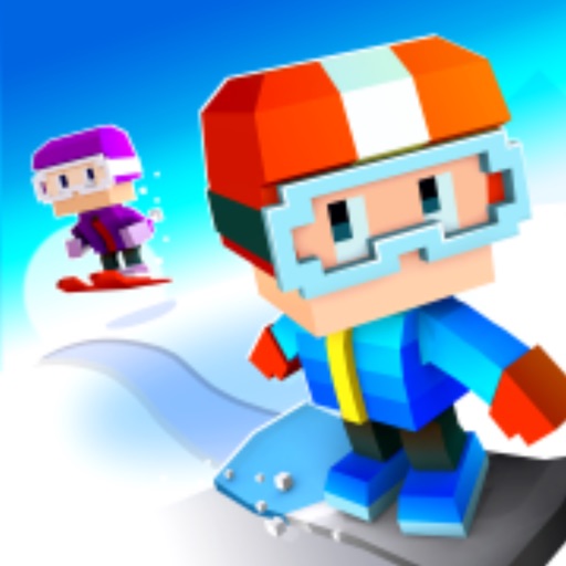 Blocky Snowboarding