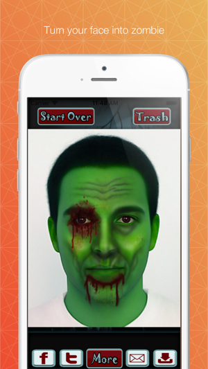 Zombie Booth - Halloween face picture maker(圖2)-速報App