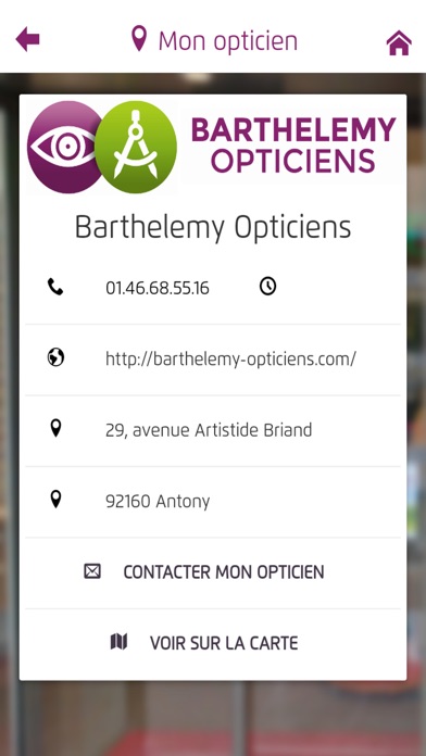 Barthélémy Opticiens screenshot 2