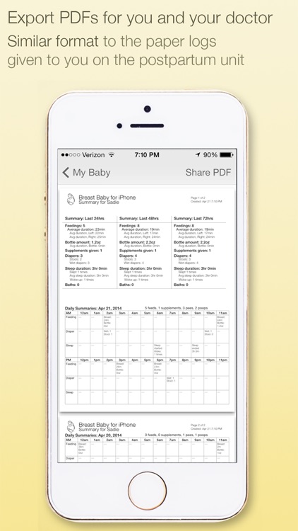 Breast Baby - Breastfeeding Baby Timer Pump Alarm screenshot-3