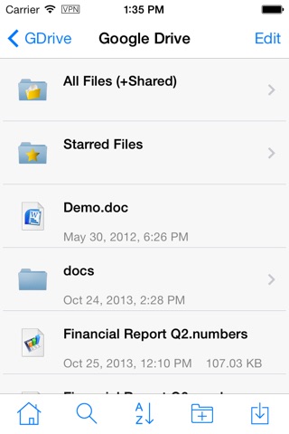 GDrive for Google Drive screenshot 2