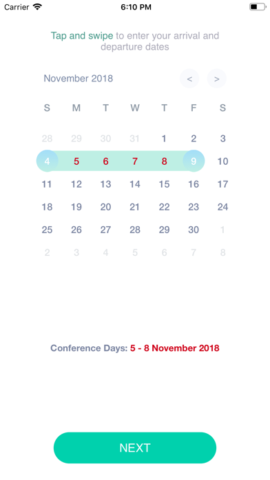 How to cancel & delete My Conference Trip from iphone & ipad 1