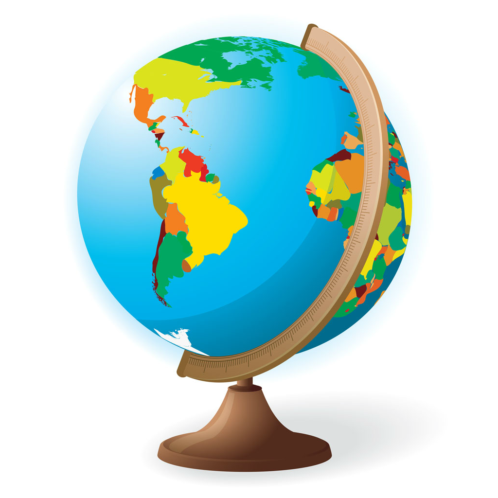 世界地图-覆盖全球190个国家行政区划高清地图 App Icon
