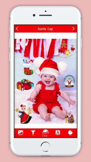 Santa Cap Photo Editor(圖3)-速報App