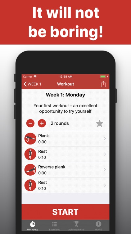 Plank - functional workouts pr screenshot-4