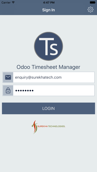 How to cancel & delete Odoo Timesheet Manager from iphone & ipad 2