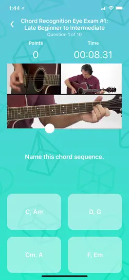 Game screenshot Eye & Ear Exam for Guitarists mod apk