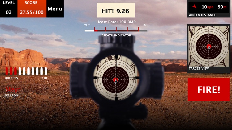 Canyon Shooting FPS Simulator