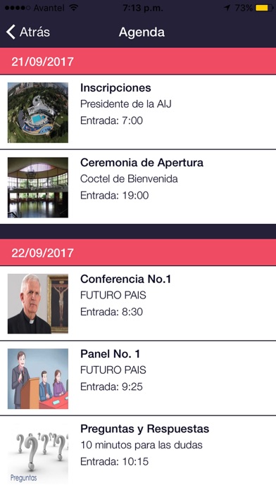 Congreso AIJ screenshot 3