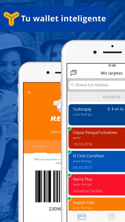 Yudonpay - Tarjetas de puntos