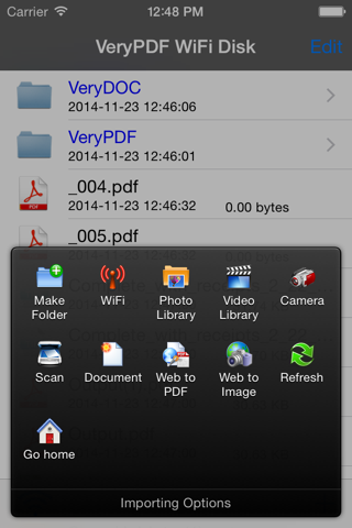 VeryPDF WiFi Disk screenshot 2