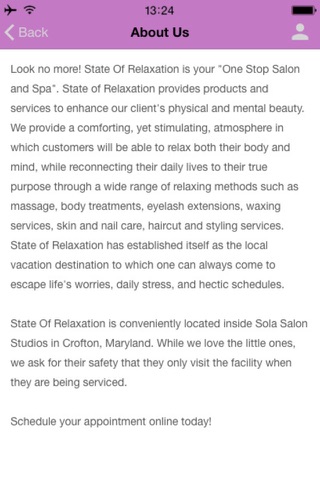State of Relaxation Spa screenshot 3