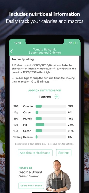 Caveman Feast - Paleo Recipes(圖4)-速報App