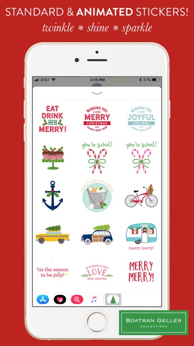Preppy Christmas Stickers screenshot 2