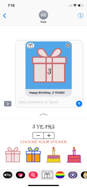 BirthDay - Stickers(圖5)-速報App