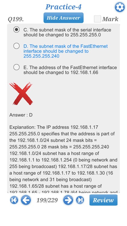 Cisco CCENT: 100-105 Exam screenshot-4