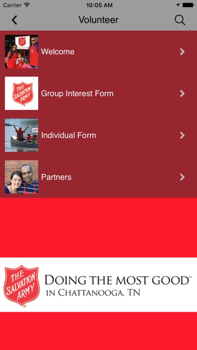 Salvation Army Chattanooga TN screenshot 2